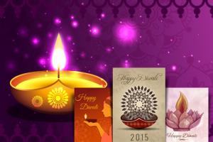 Design e-greetings for Diwali 2015