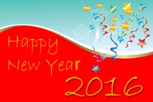 Design e-Greetings for New Year 2016