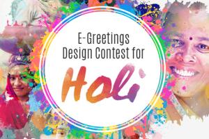 E-Greetings Design Contest for Holi 2016