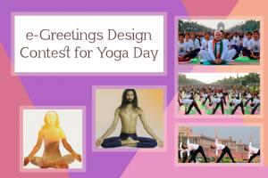 E-Greetings Design Contest for Yoga Day 2016