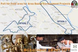 Poll for Deciding Final Area of Moradabad Smart City for Area Based Development Projects