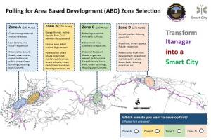 Area Based Development (ABD) Zone Selection Poll for Itanagar Smart City