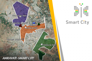 Smart City Amravati – Identifying location and issues for Area-based development