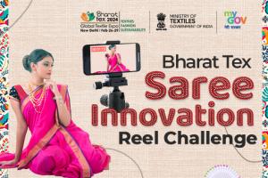 Bharat Tex Saree Innovation Reel Challenge