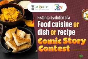 Historical Evolution of a Food cuisine or dish or recipe - Comic Story Contest