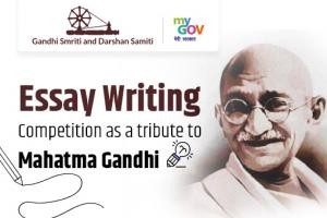 Essay Writing Competition as a Tribute to Mahatma Gandhi