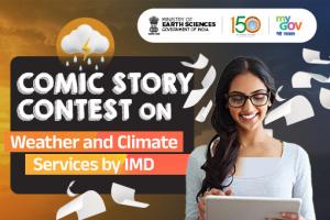 Comic Story Contest on Weather and Climate Services by IMD