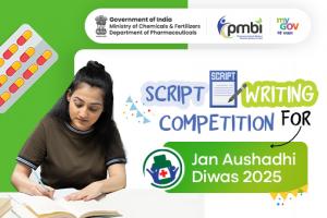 Scriptwriting competition for promotion of Jan Aushadhi