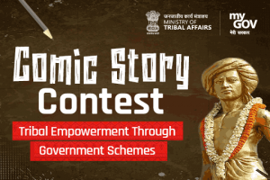 Comic Story Contest - Tribal Empowerment Through Government Schemes