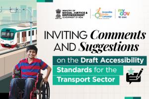Inviting comments and suggestions on the Draft Accessibility Standards for the Transport & Mobility Sector