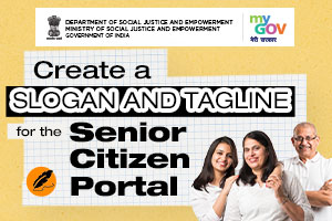 Create a Slogan and Tagline for the Senior Citizen Portal