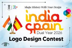 Shape History With Your Design - India Spain Dual Year 2026 Logo Design Contest Shape History With Your Design - India Spain Dual Year 2026 Logo Design Contest
