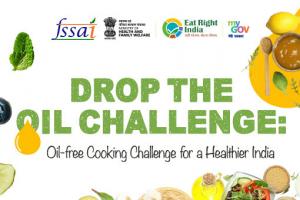 Drop the Oil Challenge Oil free Cooking Challenge for a Healthier India