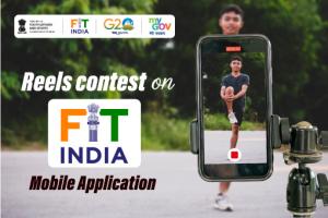 Reel Contest on Fit India Mobile Application