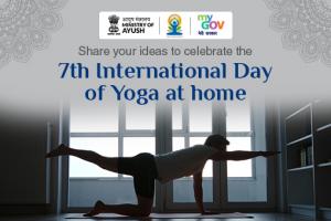 Share your ideas to celebrate the 7th International Day of Yoga at home