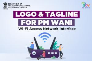 Logo and Tagline Contest for PM WANI Wi-Fi Access Network Interface