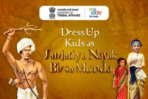 Dress Up Kids as Janjatiya Nayak Birsa Munda