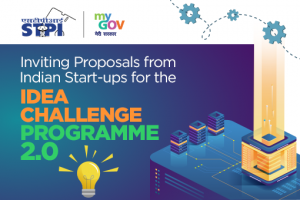 Inviting Proposals from Indian Start-ups for the Idea Challenge Programme 2.0