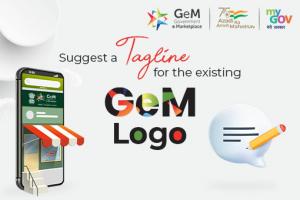 Suggest a Tagline for existing GeM Logo