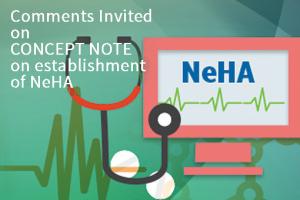 Comments invited on Concept Note on establishment of National e-Health Authority
