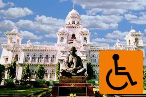 Identify at least 50 public (government) buildings in Hyderabad frequently used by persons with disabilities to be converted into fully accessible buildings under Accessible India Campaign (Sugamya Bharat Abhiyan)