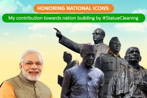 #StatueCleaning - My Contribution Towards Nation Building