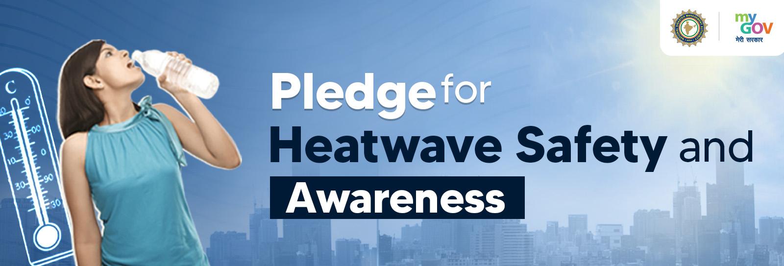 Pledge for heatwave safety and awareness